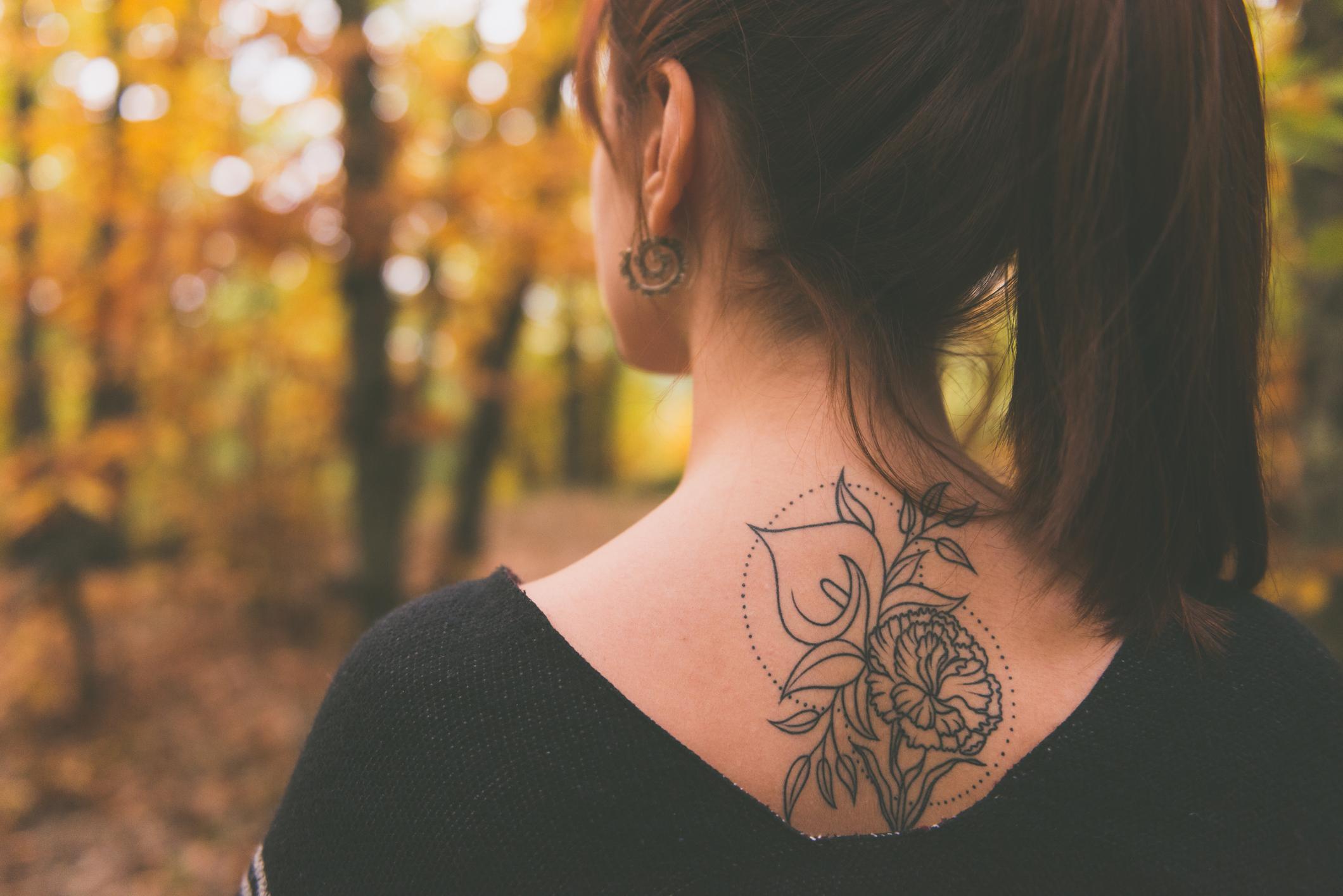 Les tatouages, une \