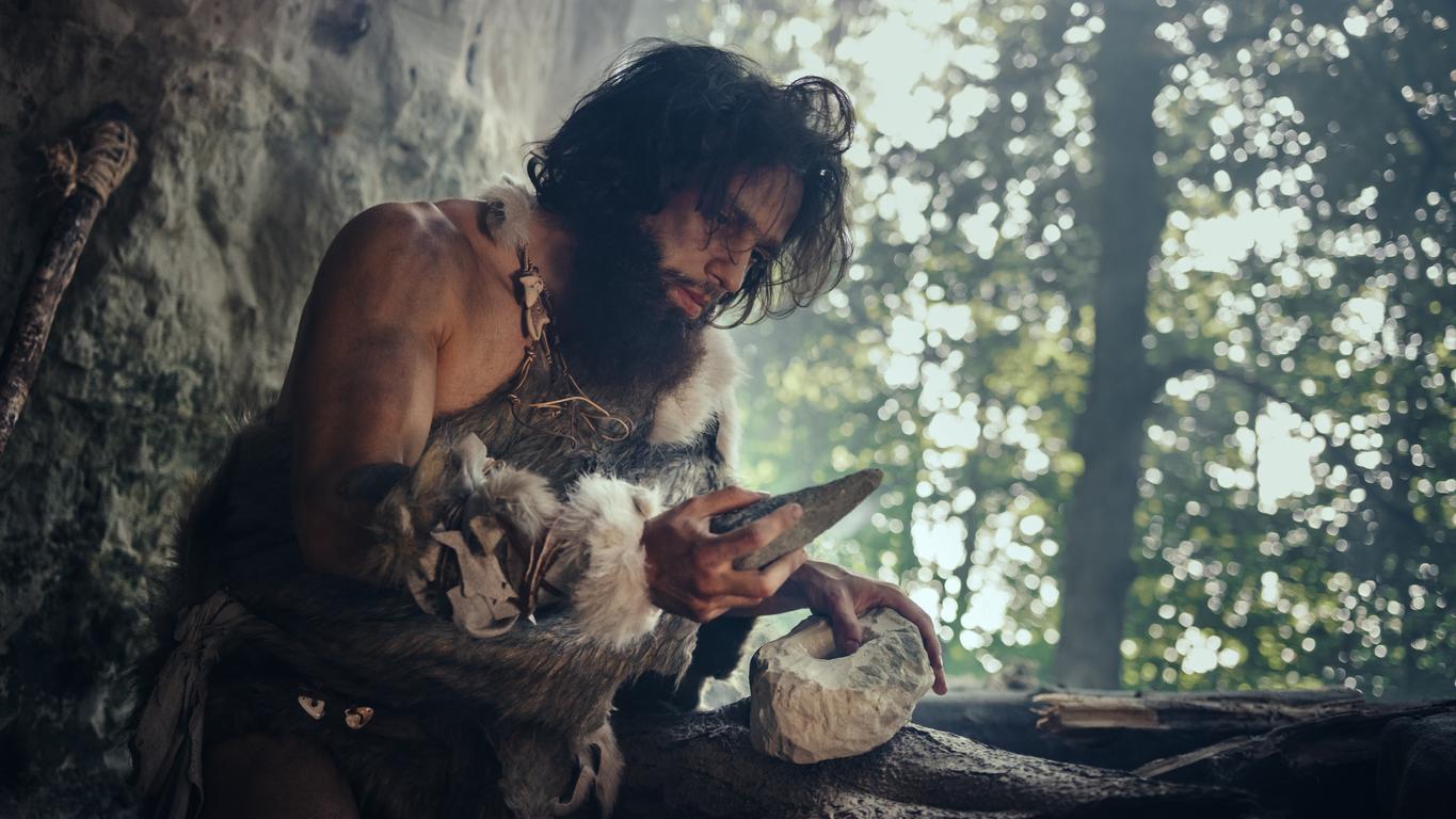 Neanderthal man: he was affected by viruses that we know well