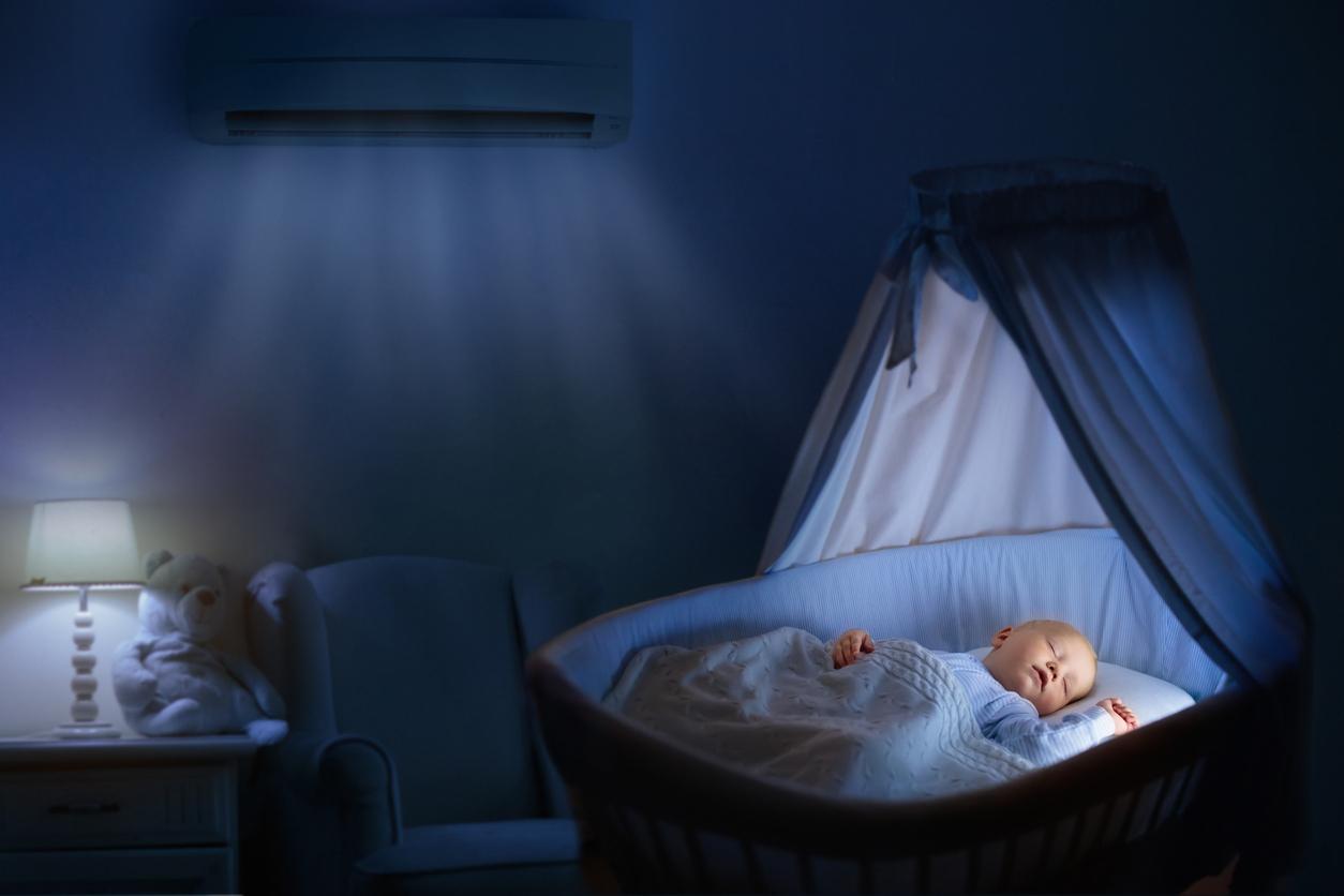 Les niveaux de cortisol en fin de grossesse peuvent prédire le sommeil des nourrissons