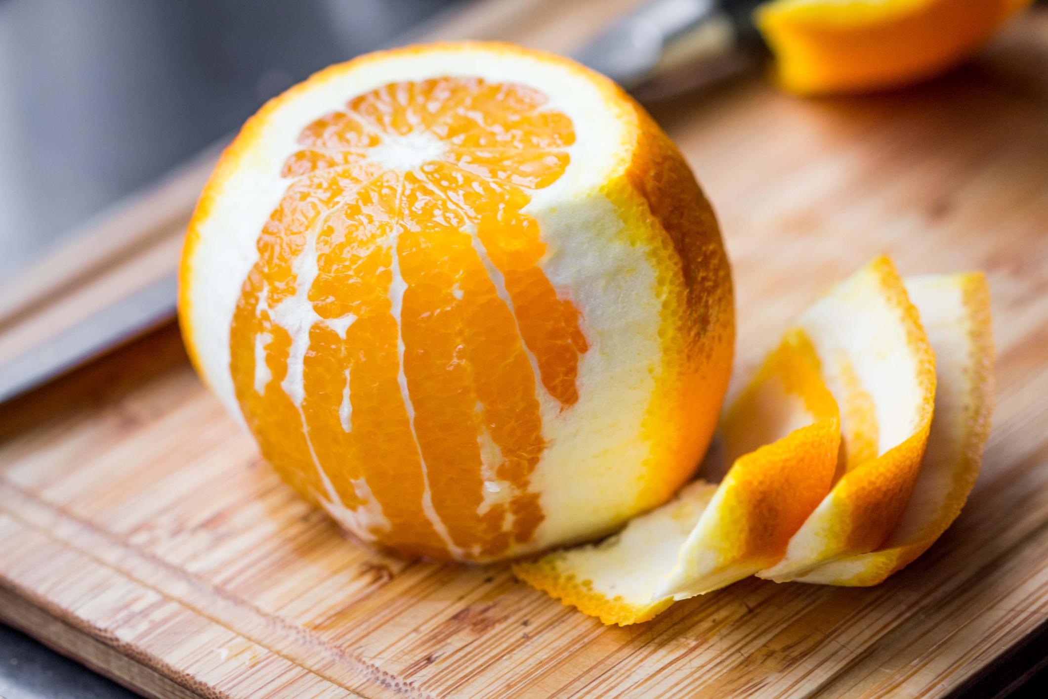 Des écorces d'orange pour améliorer la santé cardiovasculaire ?