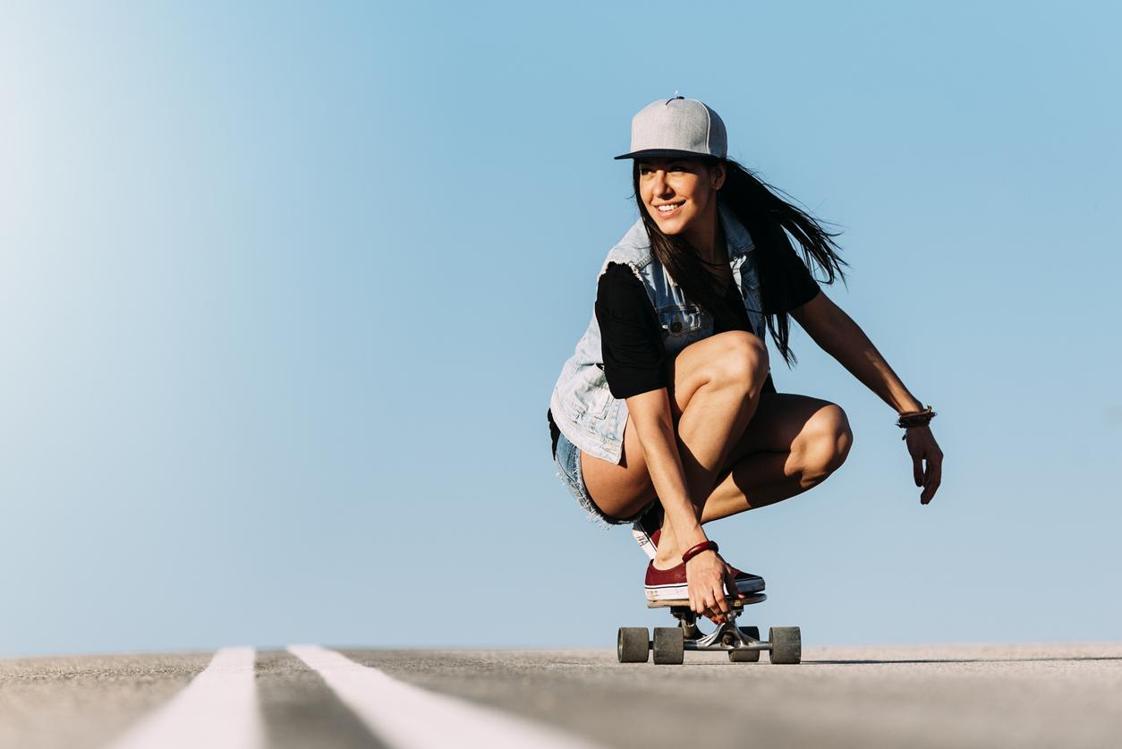 Focus, stress: Skateboarding is good for young women's mental health