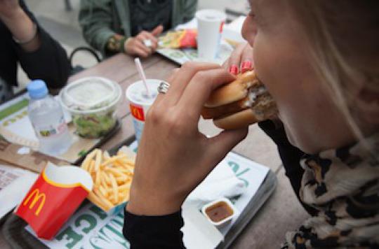 Obesity increases with the number of McDonald's