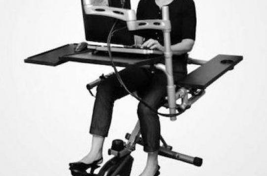 Sedentary lifestyle: pedaling while working at your desk would be good for your health