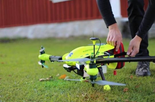 Cardiac arrest: precious minutes saved thanks to drones