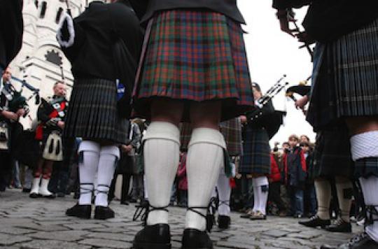 Wearing a kilt makes you more fertile