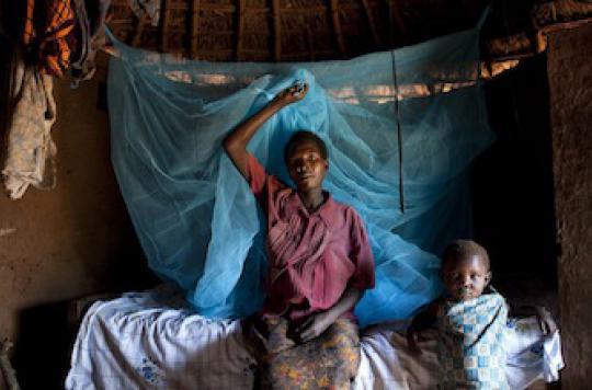 Malaria: child mortality divided by 2 since 2000