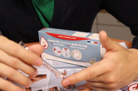 The first HIV self-test marketed at the end of June in France