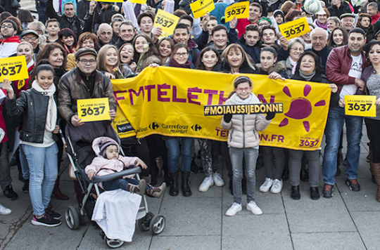 Telethon 2015: exceptional fundraising of 94 million euros