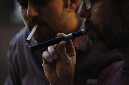 Electronic cigarette: much less harmful than tobacco