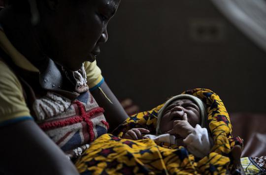 Ebola: a worrying drop in maternity deliveries