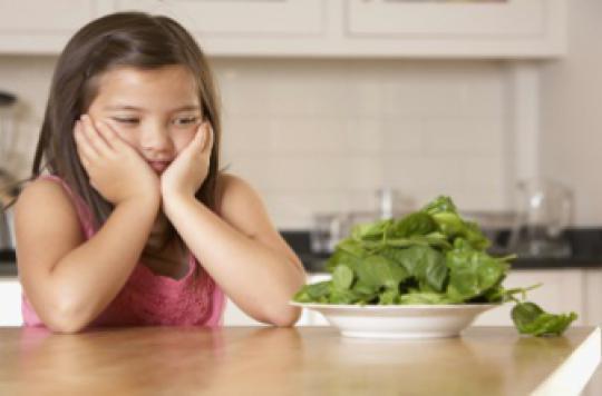 Don't tell your child that a food is healthy, he will refuse it
