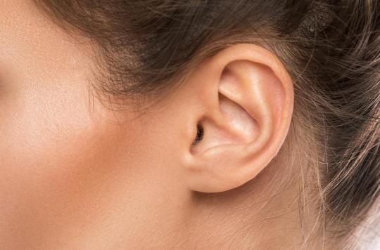 An ear created from human cells 