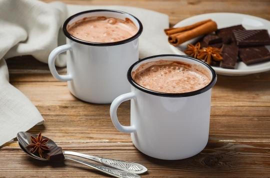 In winter, do not deprive yourself of hot chocolate!