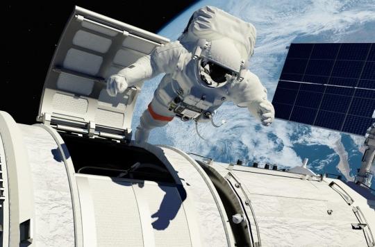 A doctor treats an astronaut’s blood clot in space from Earth