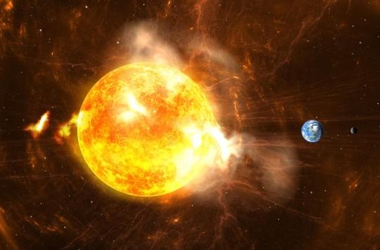 The risk of heart attack increases after a solar storm