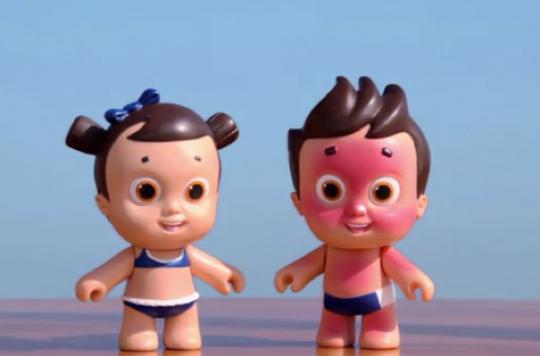 Nivea doll takes sunburns to educate children