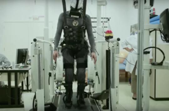 Virtual reality: paraplegics regain control of their muscles