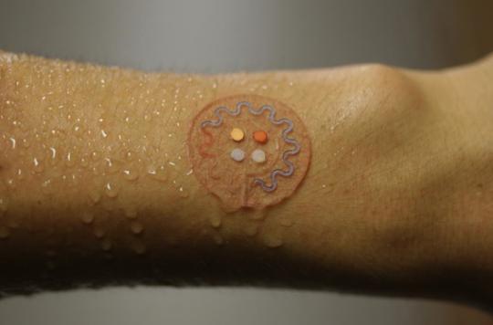 Connected health: a patch capable of analyzing your sweat