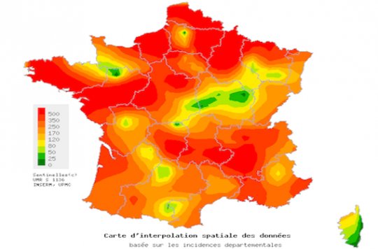 Flu: the map of France of the most affected regions