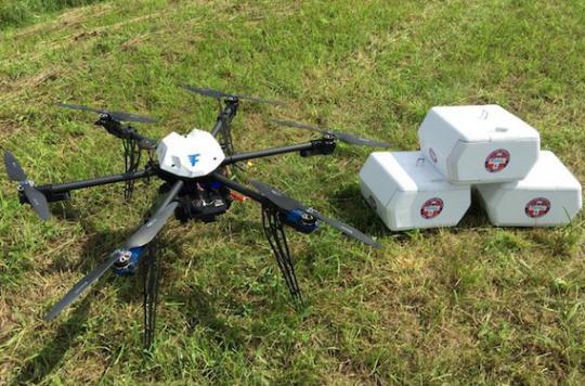 United States: drone delivers drugs to clinic